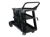 Welding Cart, 3-Tier Welder Cart Heavy Duty with 400 Lbs Weight Capacity, 360&deg Swivel Wheels, Tank V952-SCHJTC400LB18XD9NV0