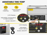 Digital Ultrasonic Cleaner 3L Ultrasonic Cleaning Machine 220V 50kHz Sonic Cleaner Machine 304 V952-QXJ3LNXMHMBAC0001V3