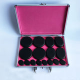 16 Pcs Hot Massage Basalt Stone Volcanic Stones Kit Rock SPA Oiled Massager Salon V201-W12783248