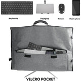 Monitor Carrying Case Compatible 24-27 Inch Desktop Computer Monitors Protective Storage Bag V1188-ONE60-07121-1