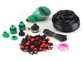 25m Plant Self Watering Garden Hose DIY Micro Drip Irrigation System with Timer Kits V1294-YM0722-JY01281