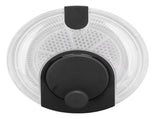 Manual Salad Dehydrator Transparent Plastic Hand Crank Vegetable Washer Dryer Drainer for Kitchen V1294-YM0901-3118250047211