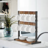 Coffee Mug Holder Stand 43.5cm High, 42cm Wide Kitchen Organizer V178-66796