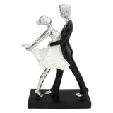 Couple Dancing Sculpture Modern Simple Innovative Resin Hand Crafted Couple Dancing Abstract Statue V1294-YM0706-3115230054911