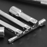 3Pieces 3/8" or 1/2" Drive Heavy Duty Socket Wrench Extension Bar for Automotive Repair Machinery V1192-AZ-W-23414