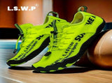 Men'S Aqua Shoes Non-Slip Water Shoes Breathable Fly Knit Wide Toe Box Shoes - Yellow - Size V1106-M-SHOE-88733-YELL-9AU9EU42