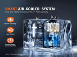 Industrial Chiller, CW6000, 1500W Industrial Cooler Cooling System with Compressor 15L V952-GYLSJYSJS15LDYZN6V3