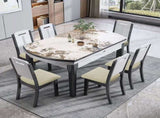 6 pcs 2025 Best-selling diamond-shaped jacquard chair cushion cover, chair cover cover. Khaki, V1192-DRO-0018