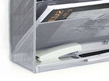 5 Tier Wall File Organizer Vertical Placement Glossy Edges Wall Mount File Holder with Hanging Hole V1294-YM0512-3117220266312