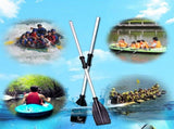 Kayak Paddles, Adjustable Kayak Paddles, Lightweight Aluminum Alloy Boat Paddleboard, for Kayaking V1370-AZ4-18813