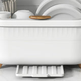 Dish Drying Box Multifunctional Space Saving Dish Drainer with Lid Cover for Kitchen Accessories V1294-YM0706-3118230174011