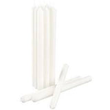 100 wholesale pack white wax 20cm taper church house vigil candleabra candle 2CM WIDE V382-100WAXTAPER