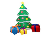 Inflatable Xmas Tree with LED Light Quick Inflation Soft Warm Lighting Blow Up Xmas Tree Holiday V1294-YM0901-3111240246511