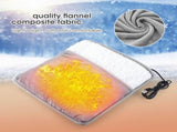 Rechargeable USB Foot Warmer, Heating Pad for Feet with Adjustable Temperature 86-122&degF, Soft Fleece V1192-AZ-W-30109