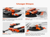 Seamless Seam Setter, 2 Packs, Granite Seam Setter with 6 in Vacuum Suction Cups & Tool Bag, Seam V952-SPDJJFGDQ180MFTSM001V0