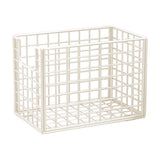 Laundry Hamper, Large Metal Wire Frame Laundry Organizer Basket, Freestanding Tall Clothes Hamper, V1366-AZ2-W-12519