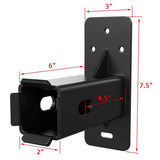 2 Inch Hitch Wall Mount Bike Rack Heavy Duty Metal Storage Holder 300lbs ty V1308-DSZKI-507