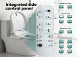 Cefito Smart Electric Bidet Toilet Seat Cover D-Shape SIAA Material Certified BIDET-ELEC-370D-WH