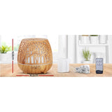 Devanti Aroma Diffuser Aromatherapy Wood Grain 400ml DIFF-YX137-LW