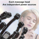 8-Claw Full-Coverage Smart Massager Human-like Kneading, Immersive Head Relaxation BLACK V1106-TBAMY001