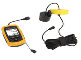 Portable Fish Depth Finder LCD Display Handheld Fish Finder 200khz Sonar Frequency Castable Kayak V1294-YM0901-3113240004311