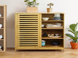 Levede Bamboo Storage Cabinet Freestanding Natural EA0277_NZ