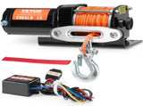 Electric Winch, 1588 kg Line Pull Capacity, 12V DC ATV Winch with 0.5 x 1188.7 cm 12 Strands V952-ATVHCSJPYXYKT38ASV9