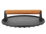 Worgeous Cast Iron Meat Press Burger Smasher Sandwich Toaster Bacon Skillet Sausage Patties V1189-WXFWAL-20260326-02126