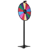 24 inch Spinning Prize Wheel, 14 Slots Spinning Wheel, Roulette Wheel with a Dry Erase and 2 V952-CJZLJP24YCLDOLAIQV0