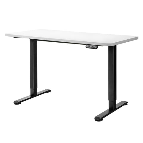 Levede Motorised Standing Desk Adjustable 120cm White 800x 1.5MM DH4948-120D-BKWH