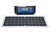 10W Solar Panel Set with 10A Controller Exhaust Fan for Car Yacht RV Boat Moblie Phone Battery V1294-YM0523-3114210164911