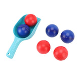 Beach Toss Game Set PVC Blue and Red Balls Portable Outdoor Toss Game Beach Accessories with Mesh V1294-YM0901-3111250062311