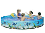 Portable Inflation-free Hard Swimming Pool Folding Pool Family Swimming Pool Round Swimming Pool for V1366-AZ2-W-18834