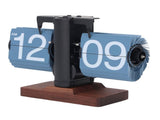 Digital Flip Desk Clock 12 Hours Single Sided Battery Powered Retro Mechanical Auto Flip Down Clock V1294-YM0901-3115240060314