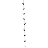 Birds Rain Chain Iron Effective Drainage Crisp Sound Birds On Cups Rain Chain for Downspout Gutters V1294-YM0901-3111240131411