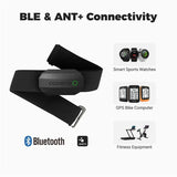 Dual Mode Heart Rate Sensor ANT And Bluetooth Chest Strap Black V728-LP1005007010648034