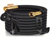 LOVFEN Garden Water Hose 30.49 meters, non-extensible lightweight hose, with nozzle, suitable for V1106-HESG-001