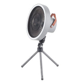 Portable USB Rechargeable Tripod Fan Outdoor Camping Tripod Fan for Outdoor Camping Tent Gray V1294-YM0703-3113230130811