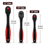 72 Tooth Ratchet Wrench Driver Quick-Release Socket Wrench 9.5Mm Fangkenuo Black V1189-LWWAL-20260327-04122