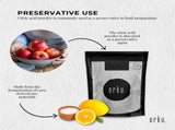 Orku 2Kg Citric Acid Powder - Food Grade Non GMO Preservative E330 V238-SUPDZ-949473378310