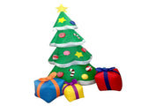 Inflatable Xmas Tree with LED Light Quick Inflation Soft Warm Lighting Blow Up Xmas Tree Holiday V1294-YM0901-3111240246511