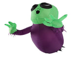 Window Blow Up Alien 3.9ft LED Powerful Blower 210T Polyester Fiber IP44 Water Resistant Ghost Broke V1294-YM0901-3115240071111