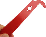 5 Pack Steel Beekeeping Hive Tool J Hook Scraper Bee Frame Lifter and Equipment for Beekeepers V1259-DP01-A-530