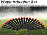 25 Meter Water Irrigation Set Ground Insertion Dropper Watering Auto System Tool Flowers Plants V1294-YM0727-JY08351