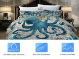 3 Pcs / Set Modern Style 100% Polyester Bedding Set Pillowcase Duvet Cover V1294-YM0901-JY21825-02