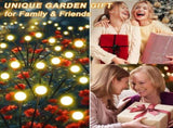 Solar Garden Lights Outdoor,2 Pack Firefly Swaying Lights,Waterproof Garden Decor for Yard Patio V1366-AZ2-W-24291