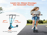 Kick Scooter for Kids Ages 8, Teens & Adults, 2-Wheel Toddler Scooter with Adjustable Height V952-JTHBC2L8INCHDQ0I0001V0
