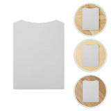 50Pcs Lightweight White Clothing Folding Boards for T Shirt and Shirt Storage V1370-AZ4-08805