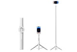 Selfie Stick Tripod 360-degree Rotatable Tripod for iPhone Android - White V1263-JX-6304-2