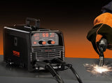 MIG, 130Amp Synergic Mig Welding Machine, 3-in-1 Flux Core MIG/Stick/Lift TIG Multi-Process V952-MIGYXHJ3H113QH258V3
